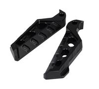 Repose Pieds Compatible Avec Yamaha Pour NMAX155 Pour AEROX155 Pour NVX155 Pour XMAX300 Pour TMAX530 DS 1 Paire De Passager Arrière Moto Repose pieds Pédales(Black)