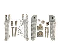 Repose-Pieds Compatible With Yamaha YZF R6 2003-2012(Silver)