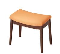 Repose-Pieds, Coussin de Selle, Tabouret vanité, Ottoman concave Moderne avec siège rembourré for entrée, Chambre, Patio, Salon pour Salon, Chambre, EntréE(Coffee)