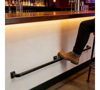 Repose-pieds de bar Kit De Repose-pied De Barre Commerciale, Supports De Repose-pieds Pour Comptoir, Bureau, Îlot De Cuisine(L 590cm/19.4ft)