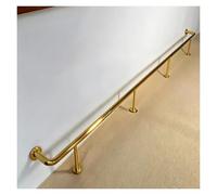 Repose-Pieds de Bar, kit de Repose-Pieds de Bar réglable de qualité Commerciale - Tube en Acier de 80 à 160 cm avec matériel de Montage pour îlots de Cuisine, cafés, brasseries - Durable, él