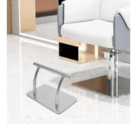 Repose-pieds de coiffeur - En acier inoxydable - Pour coiffeur - Repose-pieds mobile - Convient pour les salons de coiffure, les salons de beauté, les salons de manucure et les centres de massage