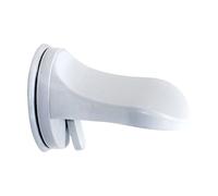 Repose-pieds de douche - 15 x 10 x 1,18 cm en PVC - Outil de repos - Design compact - Pied de support mural - Repose-pieds pour une utilisation fonctionnelle