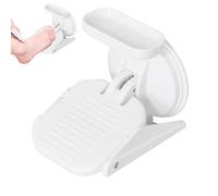 Repose-pieds de douche à ventouse - Repose-pieds pour les jambes de rasage | Repose-pieds de douche | Pédale de douche sans perçage | Repose-pieds de douche à ventouse avec étagère de rangement pour