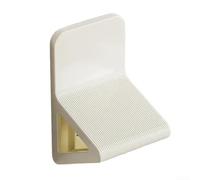 Repose-pieds de douche sans perçage, design antidérapant, structure triangulaire stable et porte-brosse intégré, pour carrelage ou surface en verre, pour un soin confortable des pieds et un rasage