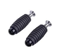 Repose-pieds de frein et de changement de vitesse pour moto M6, compatibles avec Yamaha, Kawasaki, Honda, Ducati et Racing Pédales antidérapants(Black)