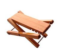 Repose-pieds de guitare classique en bois - Repose-pieds à 3 vitesses réglables en hauteur - Pédale pour guitare basse - Repose-pieds en bois de noyer noir - Pédale réglable à 3 niveaux