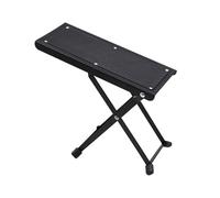 Repose-pieds de guitare en métal réglable à 4 vitesses - Antidérapant - Pliable - Pour guitare acoustique classique