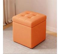 Repose-pieds de luxe portable robuste rembourré en mousse avec grande capacité, idéal pour le salon et la chambre à coucher Design élégant ge