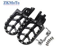 Repose-Pieds De Moto Cnc,Pédales Pour Honda Cr Crf 125 150 250 300 450 1000 R L 2002-2022 - Type Black