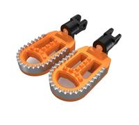 Repose-Pieds de Moto Convient pour CRF1000L/CRF1100L Africa Twin/DCT MSX125 GROM Pédale De Moto Pédale De Moto, Pédale De Repos(Tyle 1 Orange GROM)