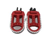 Repose-Pieds de Moto Convient pour CRF1000L/CRF1100L Africa Twin/DCT MSX125 GROM Pédale De Moto Pédale De Moto, Pédale De Repos(Tyle 2 Red GROM)