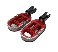Repose-Pieds de Moto Convient pour CRF1000L/CRF1100L Africa Twin/DCT MSX125 GROM Pédale De Moto Pédale De Moto, Pédale De Repos(Tyle 1 Red GROM)