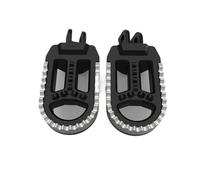 Repose-Pieds de Moto Convient pour CRF1000L/CRF1100L Africa Twin/DCT MSX125 GROM Pédale De Moto Pédale De Moto, Pédale De Repos(Tyle 2 Black GROM)