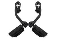 Repose-pieds de moto coudés de 32 mm de long pour Harley Electra Road Street Glide Road King Pédales antidérapants(Highway Pegs F)
