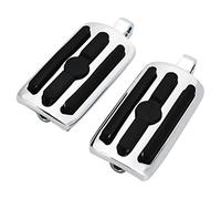 Repose-pieds de moto coudés de 32 mm de long pour Harley Electra Road Street Glide Road King Pédales antidérapants(10mm Pedal A)