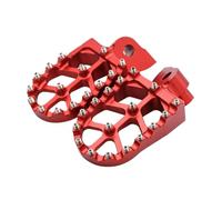 Repose-Pieds De Moto Pédales pour YZ125 pour YZ85 pour YZ65 pour YZ250 pour YZ426F pour YZ450F pour YZ250F pour Appui Pied(Red)