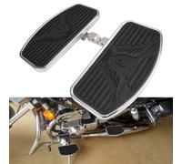 Repose-pieds de moto pour passager avant/arrière compatibles avec Honda Magna VF250/VT250/VF750 Yamaha V-STAR DragStar XVS 650/Virago XV125/250/400 Paire 1994-2013 (avant)