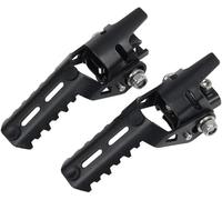 repose-pieds de moto Repose-pédales pour moto pour Royal pour Enfield 400 411(Noir)