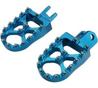 repose-pieds de moto Repose-pédales pour Suzuki Pour DRZ400S Pour DRZ400SM Pour 00-24(Bleu)