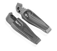 Repose Pieds De Moto Repose-pieds Arrière Pour, Passager, Pour Tmax 530, T-max DX, SX 2012-2019, 2017, 2018, 500, XP500 2011, 2010(Gray 530)