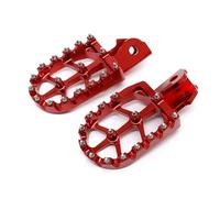 Repose-pieds de moto tout-terrain pour CRF125F 2014-2023 / CRF250F 2019-2023 / CRF110F 2013-2022/ Sur Ron/HAWK 250 / CRF150F CRF230F 2003-2020 Rouge