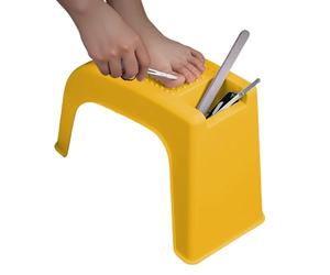 Repose-pieds de pédicure - Chaise de pédicure antidérapante, support de manucure portable | Accessoire d'élévation des pieds pour toilettage, Massage, Salon quotidien, salle de bain, voyageur