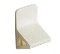 Repose-pieds de pédicure sans perçage, design antidérapant pour un soutien ferme du pied pendant la douche et le toilettage (blanc)