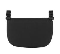 Repose-pieds de Poussette pour bébé, Tissu Oxford Respirant et, Engrenages D'extension de 21cm, Accessoire de Support de Pied de Poussette (BLACK)