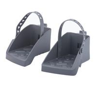 Repose pieds de rechange pour siège vélo Polisport Guppy Maxi + ( Gris foncé )
