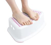 Repose-Pieds De Toilette, Toilette Physiologique Tabouret, Toilettes Tabouret,Marche Pied Toilette pour Adulte Enf-Ant, Marche Pied WC Plastique, Toilettes Squatty pour Soulager La Constipations