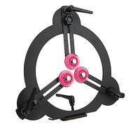Repose-Pieds de Tournage sur Bois pour Tour, Repose-Pieds de Tournage sur Bois, Outils de Tournage en Métal Ronds de 0,39 à 4,72 Pouces pour Accessoires de Pièces de Tour à Bois,