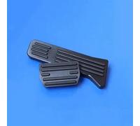 Repose-pieds De Voiture Embrayage Manuel Frein Gaz Accélérateur Pédales Couverture Pour Volvo EX30 2024 2025 Accessoires Auto repose-pieds intérieur du véhicule(Noir)