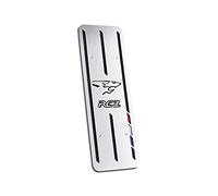 Repose Pieds en Acier pour Peugeot.RCZ | 1 Pièce Pédalier Pédales Argent Marchepied Inox Brossé Inoxydable Tuning RCZ Accessoires