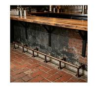 Repose-pieds En Fonte Pour Comptoir De Bar, Barre Coup Pied Pub Sous-sol