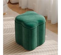 Repose-pieds en forme de fleur, ottoman, pouf de sol pour la décoration de la maison, tabouret avec rembourrage en éponge hautement élastique, chaise de coiffeuse pour salon, chaise multifonction