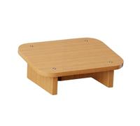 Repose-pieds Ergonomique En Bois, Sous Le Bureau For Un Angle D'inclinaison De 20°, Support Jambe Portable, Charge Maximale 150 Kg Améliorant La Posture, For Chaise(Color-1,34x24x13cm)