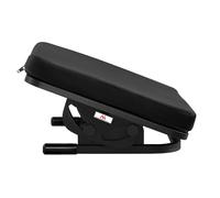 Repose-pieds ergonomique repose-jambes, angle réglable en continu Maclean