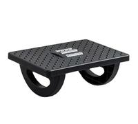 Repose-pieds ergonomique sous le bureau, tabouret antidérapant avec coussin de massage, tabouret avec rouleau de massage pour soulager les jambes