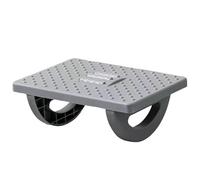 Repose-pieds ergonomique sous le bureau, tabouret antidérapant avec coussin de massage, tabouret avec rouleau de massage pour soulager les jambes