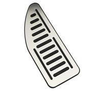 Repose-Pieds Et De Frein Pédales de frein de pédale d'accélérateur de voiture en acier inoxydable couvrent les pédales de repos pour Jeep pour Renegade Compass 2014-2020(1Pc Style 2 Rest)