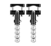 Repose-pieds Et Pédales Moto Pour BMW Pour R1200GS LC, R1250GS, R1200 GS, R1300GS 2013-2025 Moto Repose Pieds à Pédale Pied(Black-2)