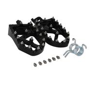 Repose-Pieds Et Pédales Pour Kawasaki,Repose-Pieds,Kx250,Kx450,Kx,Kx250f,Kx450f,Kxf,250,450,Klx450r,Kx250x,Kx450x - Type Large Black