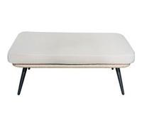 Repose-pieds extérieur avec coussin beige Fiorentino CONCEPT USINE Beige G