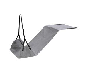 Repose-pieds - Hamac d'avion avec coussin portable Extender - Accessoire de sangle - Pieds Hamock Avion Voyage Jambe Lit Enfant - Repose-pieds de voyage pour le bureau, le train et les longs vols