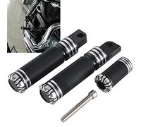 Repose-pieds Katur Moto CNC en aluminium noir, avec levier de changement de vitesses et poignées de guidon pour Harley Sportster XL 1200 883 personnalisée