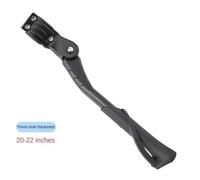 Repose-Pieds Latéral En Alliage Pour Vélo Électrique,22-29 Pouces,Réglable,Pour Vtt/Neige/Pliant - Type Three Holes-S