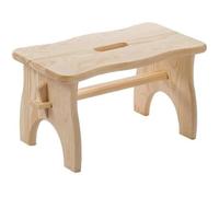 Repose-pieds marche-pieds en pin brut