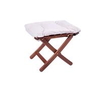 Repose-pieds matty soft blanc beige