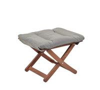 Repose-pieds matty soft blanc noir